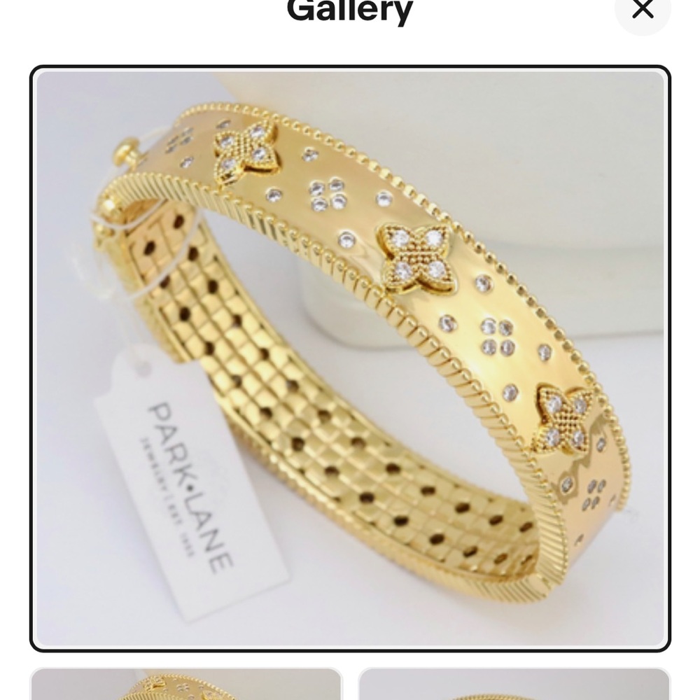 Park Lane Gold 7" Bangle Bracelet